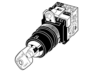 A22TK-2LL Safety Key Selector Switch