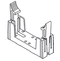 Back mounting Socket P7SA-10P