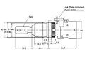 A22TK-2RL Safety Key Selector Switch