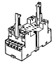 G7SE Relays, Track mounting Socket P7S-14F-END